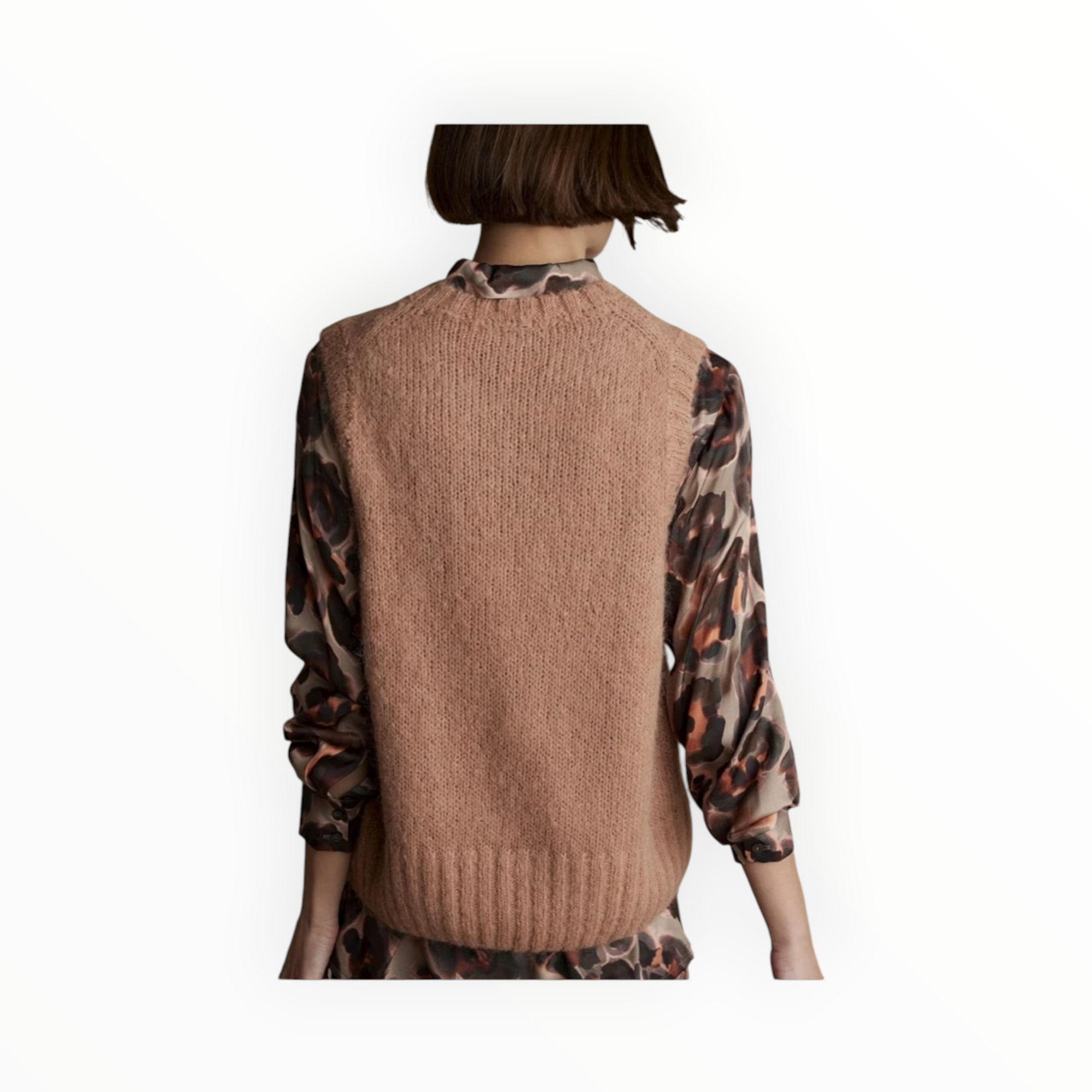 Summum Spencer Mohair Blend Knit - Old Peach
