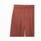 Anine Bing Carrie Silk Trousers - Terracotta