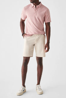 Faherty Movement™ Chino Short (9" Inseam) - Light Sand