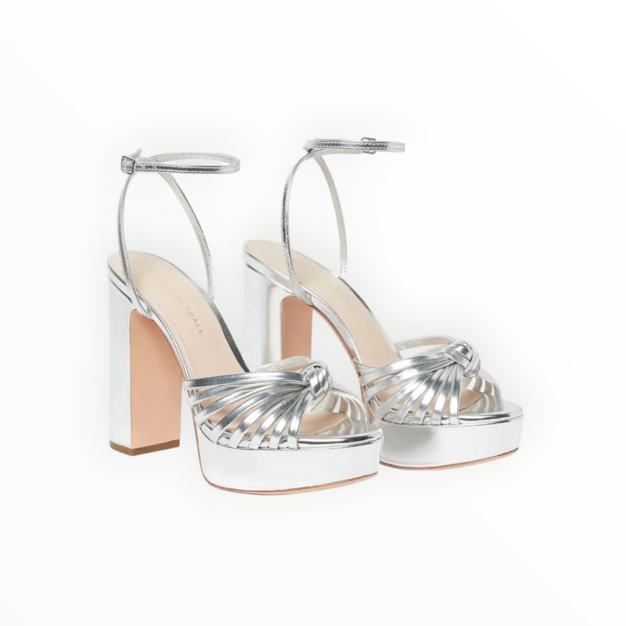 Loeffler Randall Rivka Platform Sandal  - Silver