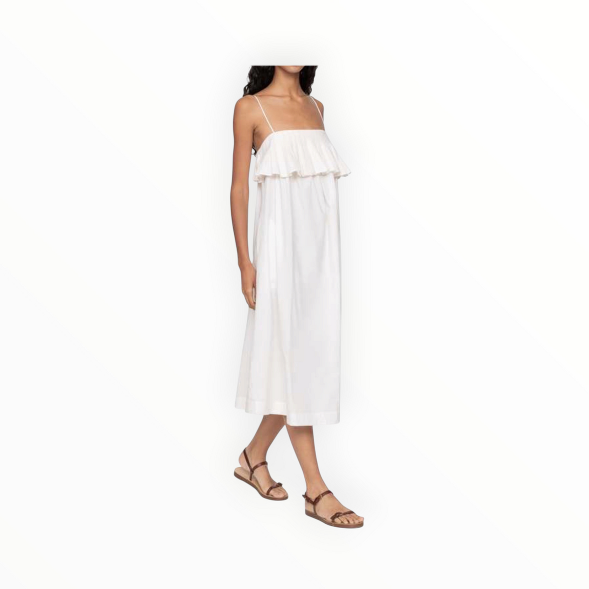 Sea New York Lois Twill Tank Dress - Cream