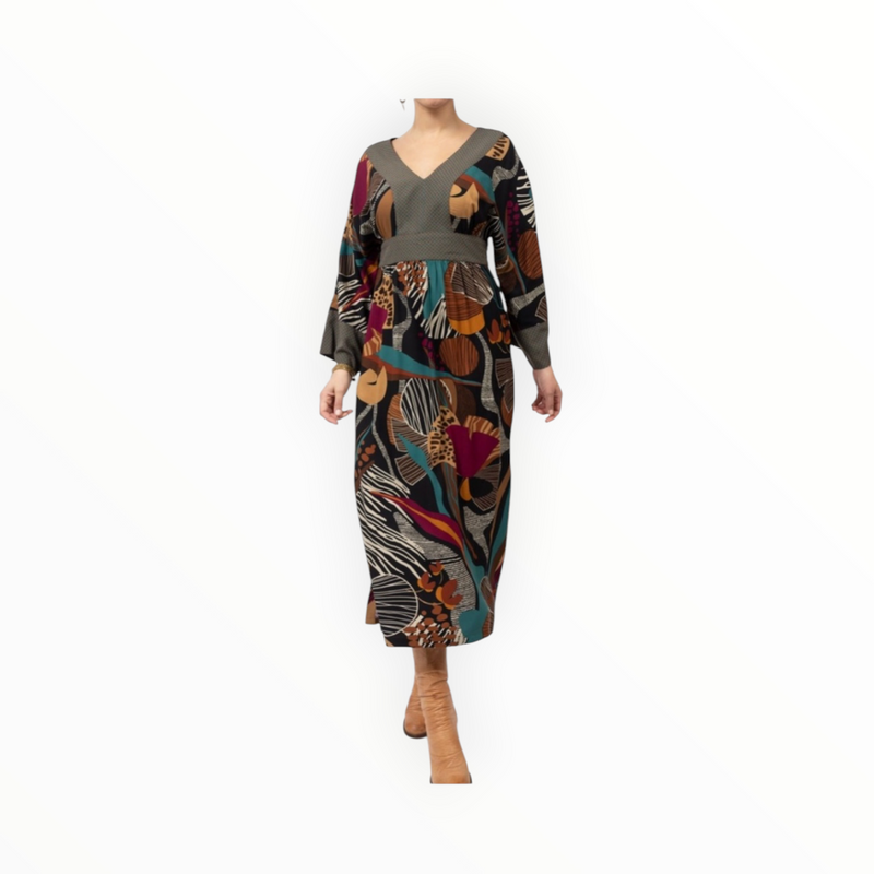 Uncle Frank Kimono Midi Dress
