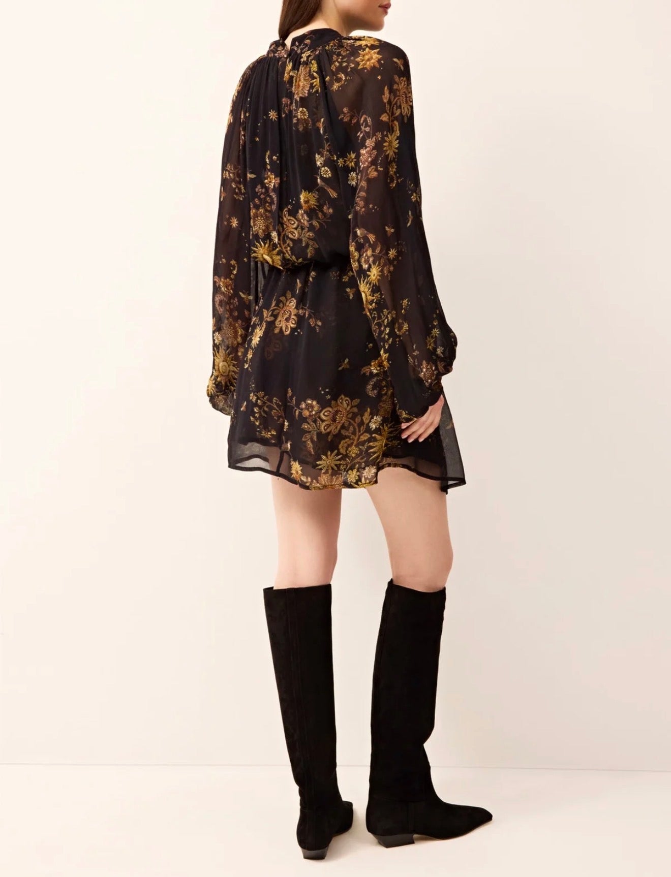 Marie Oliver Bobbi Dress - Gilded