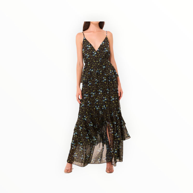 MISA Linda Dress - Morning Glory Lattice