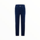 Coût De La Liberté Elle Stretch Cord HR Skinny Button Fly - Navy