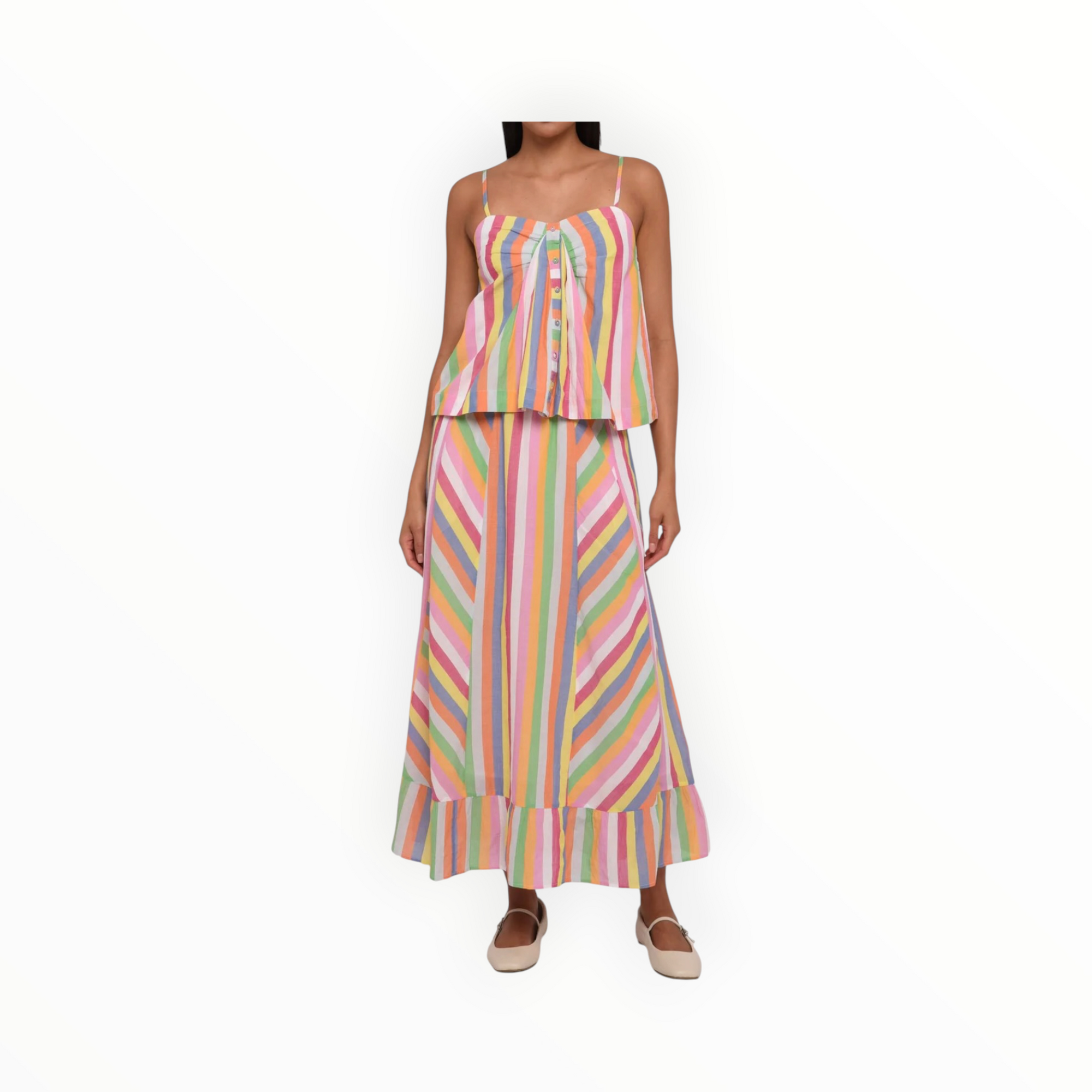 Love The Label Nova Top - Surya Stripe