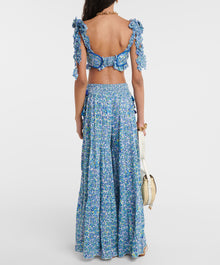 Poupette St. Barth Ariane Top - Blue