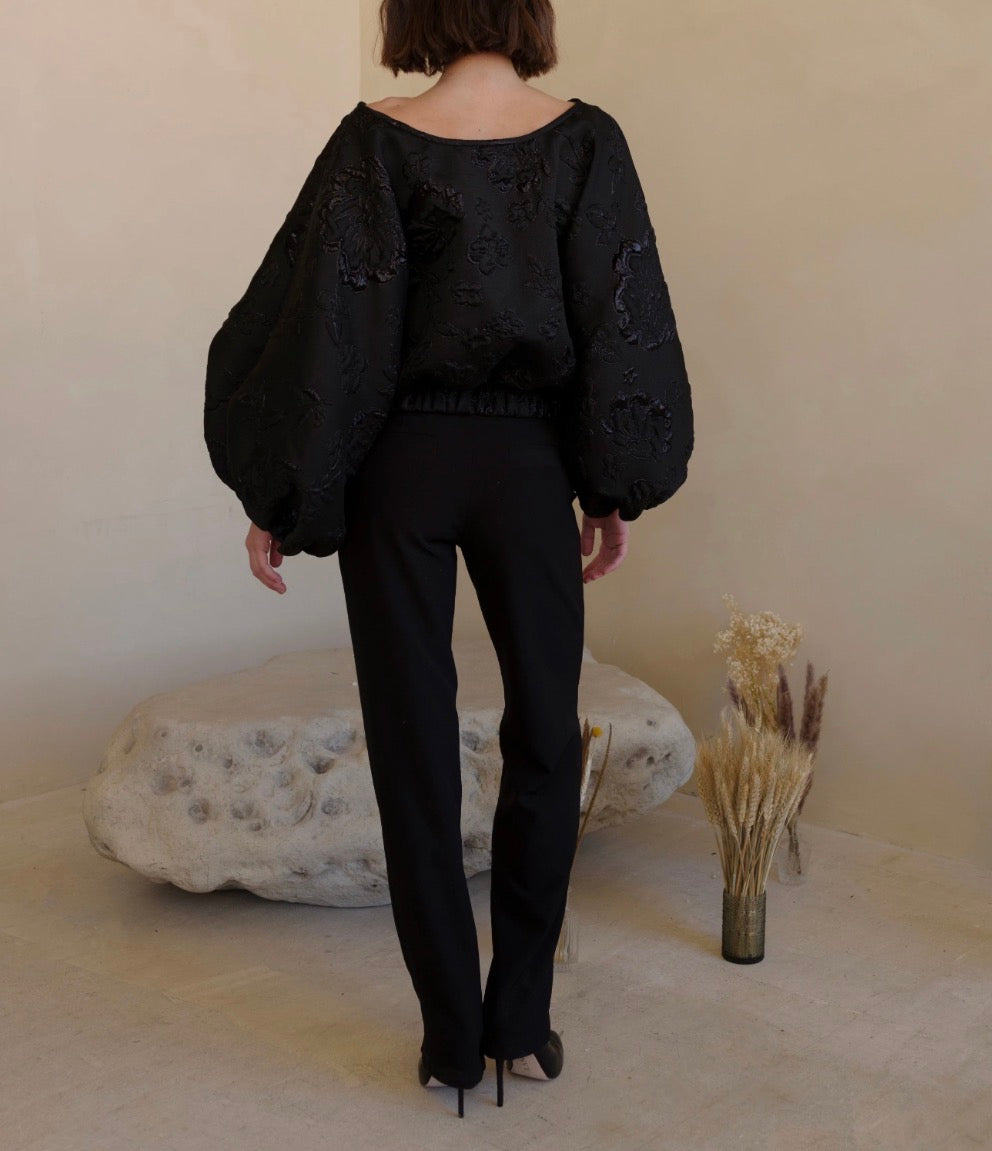 Arianne Elmy Good Luck Top - All Black