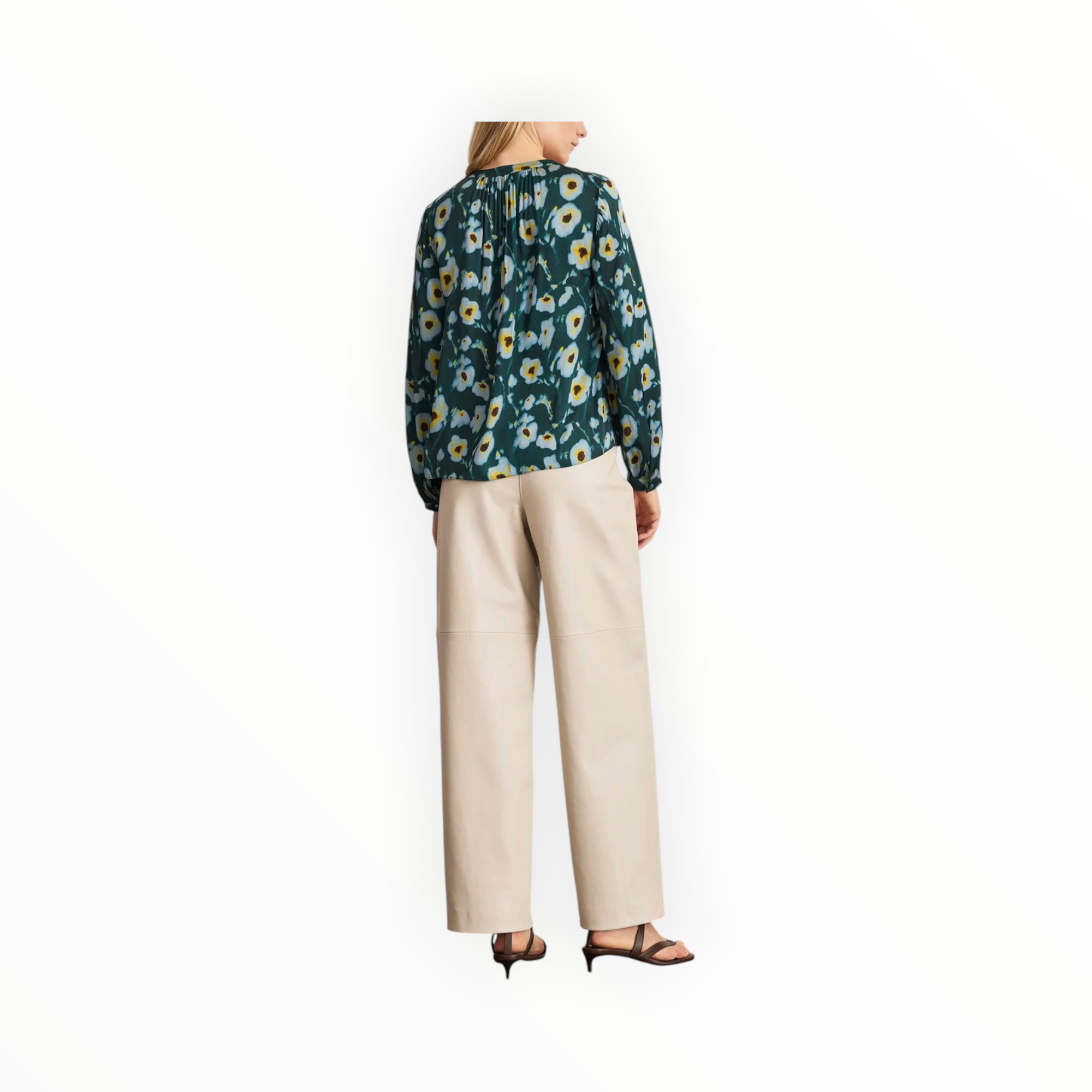 Tanya Taylor Sonia Top - Emerald Multi