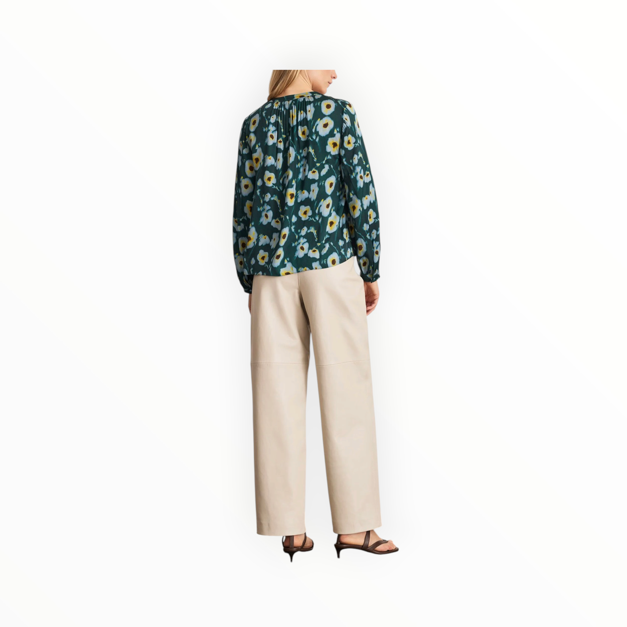 Tanya Taylor Sonia Top - Emerald Multi