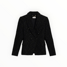 A.L.C. Chelsea Lurex Tweed Jacket - Black