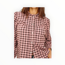 Rails Alanna Shirt - Garnet Rose Cobalt