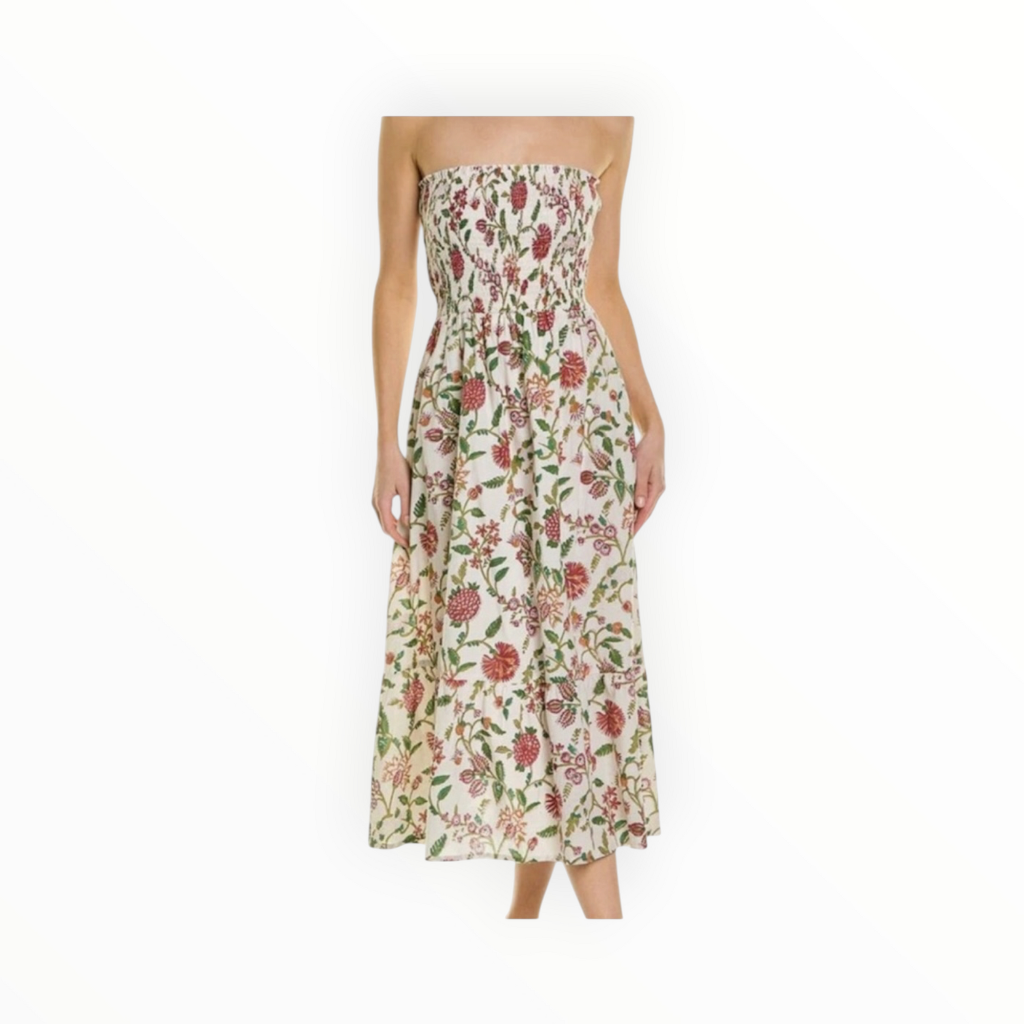 Jude Connally Jasmine Dress - Wildflower Field White