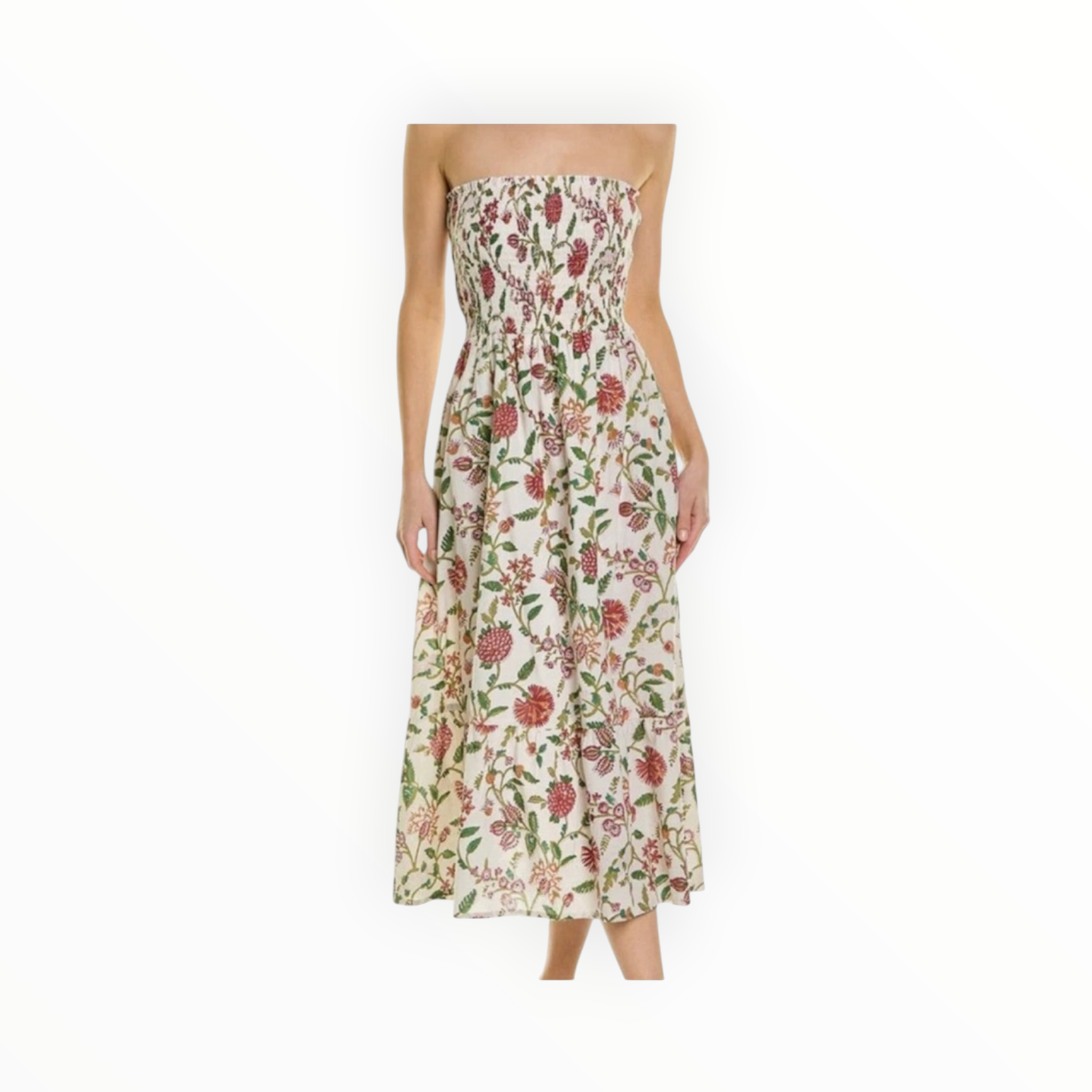 Jude Connally Jasmine Dress - Wildflower Field White