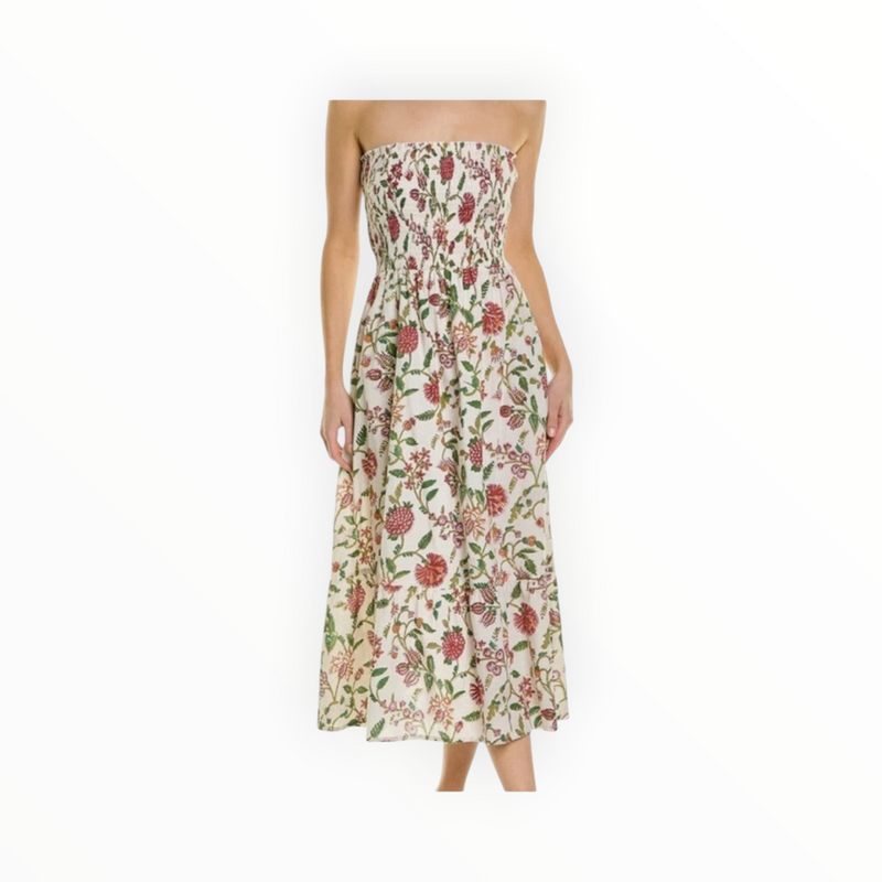 Jude Connally Jasmine Dress - Wildflower Field White