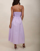 Meimeij Cotton Poplin Dress - Lilac