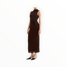 Nude Lucy Winston Mesh Maxi Dress - Raisin
