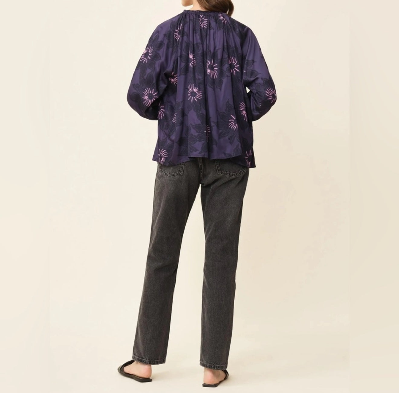Omika Irma Blouse - Mara Midnight