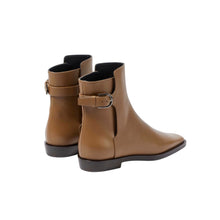 TOTÊME The Belted Boot - Biscuit
