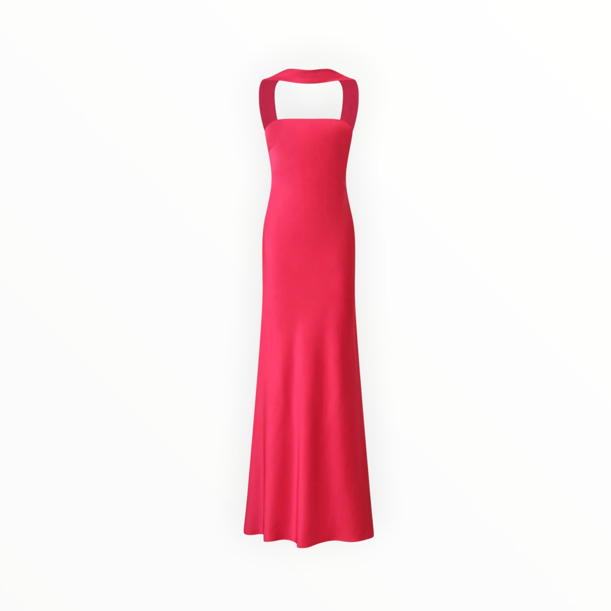 Halston Vali Crepe Gown - Opera