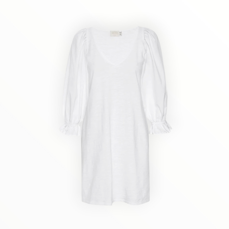Nation Ltd Oralia Dress - Optic White