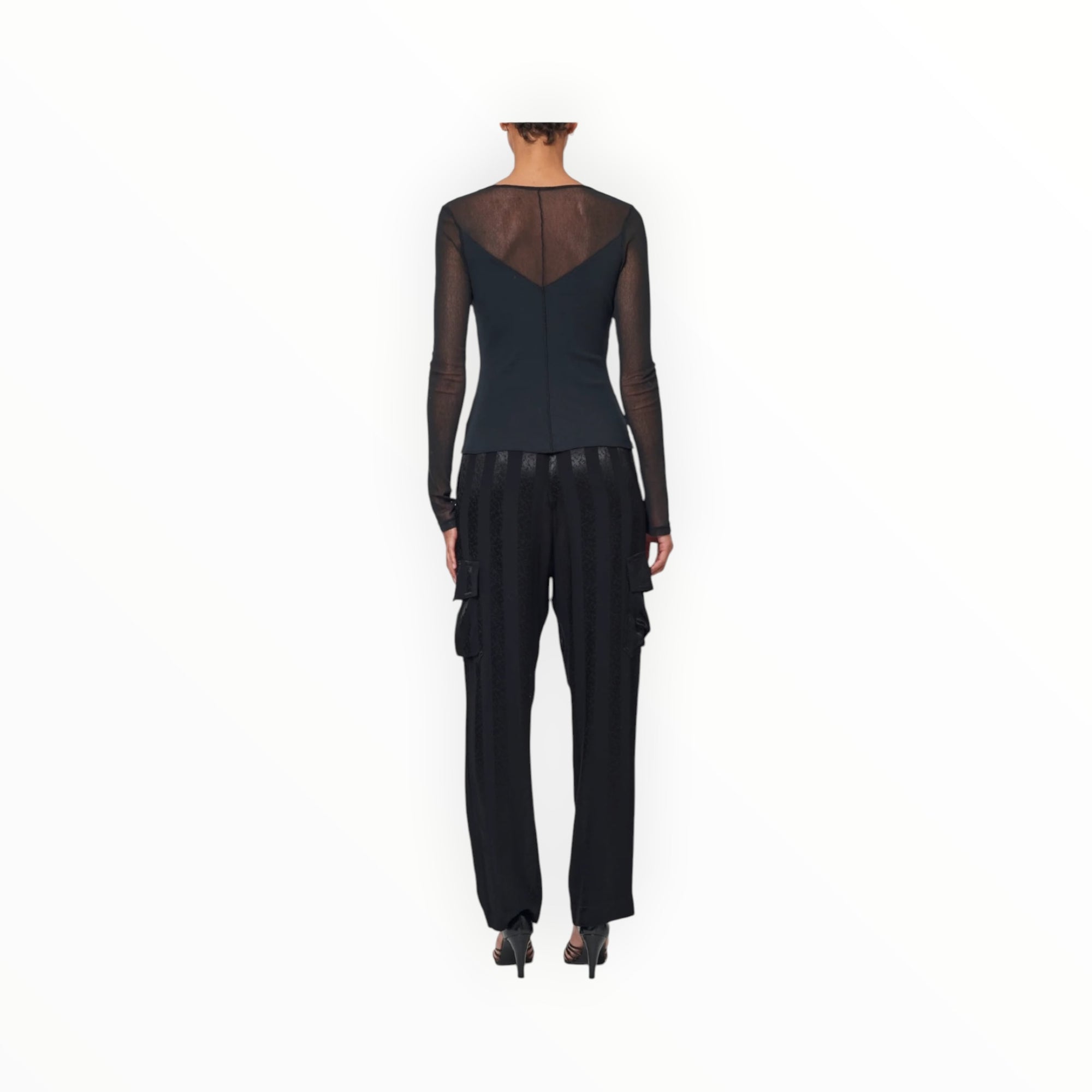 Raquel Allegra Poppy Top - Black