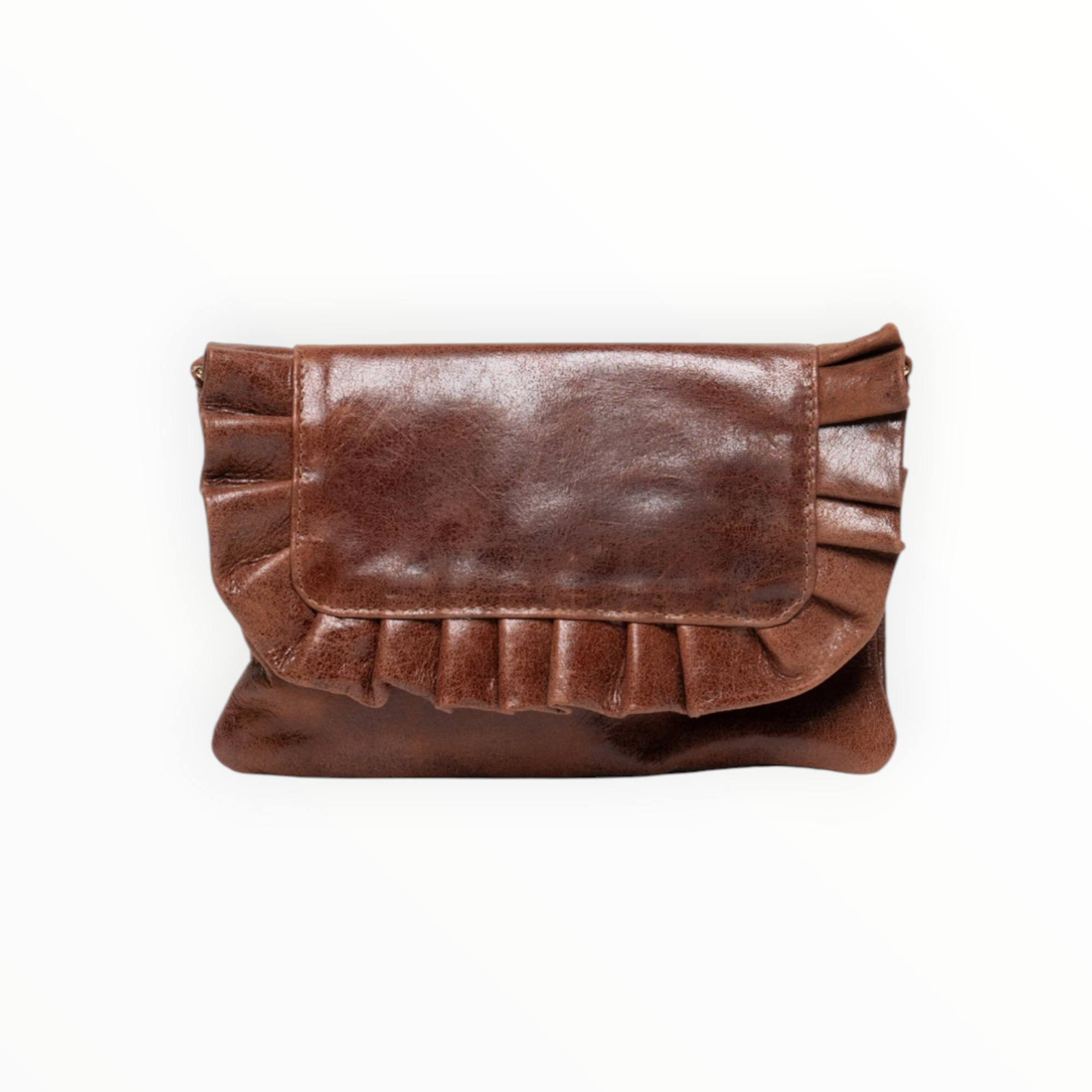 Laggo Riwana Clutch - Whiskey Glazed