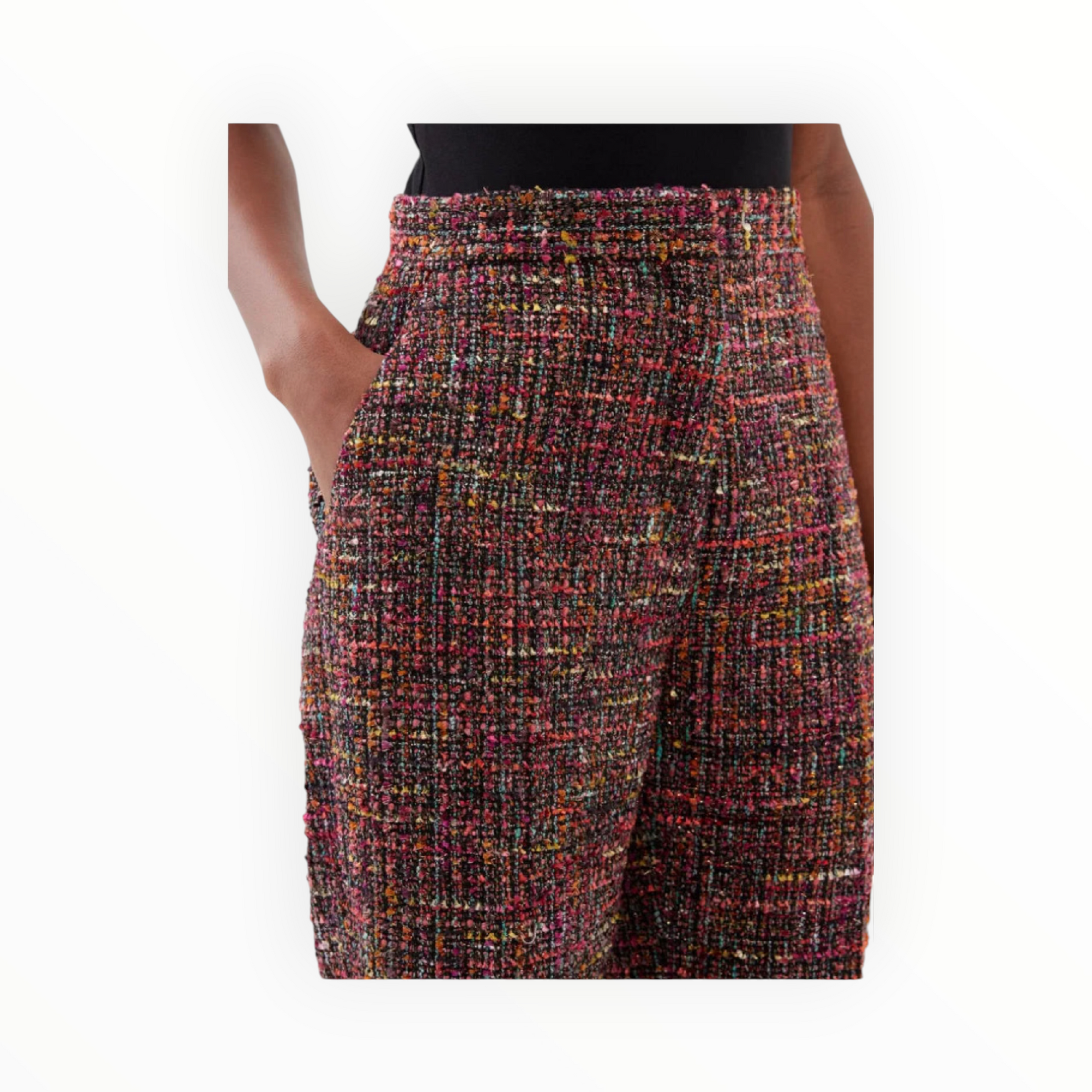 Saloni Multi Tweed Maxima Trouser - Motley