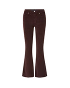 Veronica Beard Carson Ankle Flare Cord - Plum