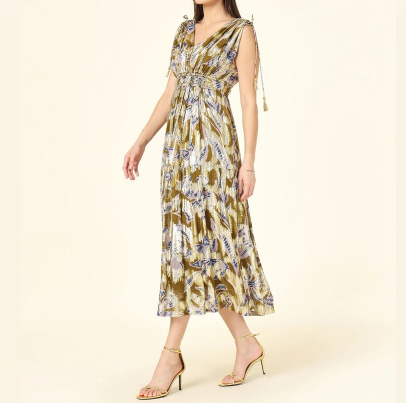 Omika Rosalita Midi Dress - Lia Artichoke