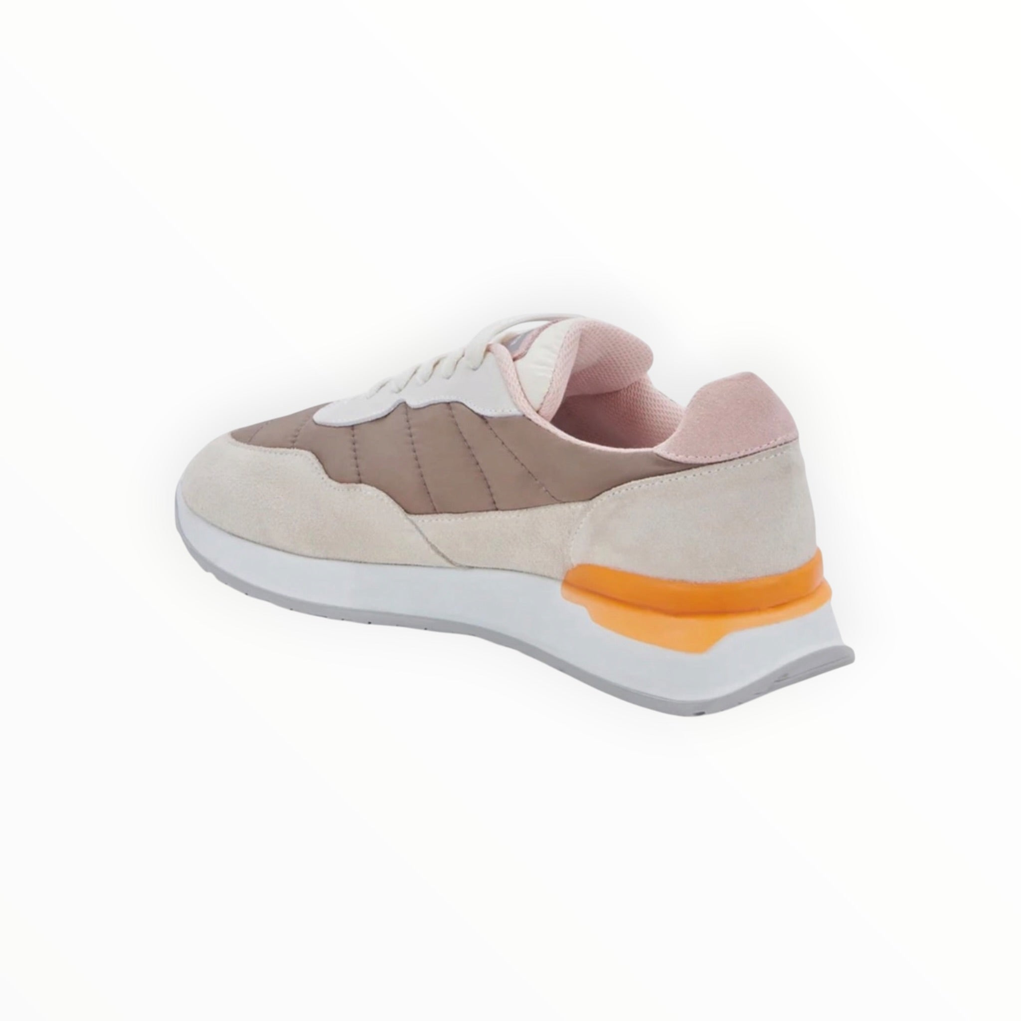 Dolce Vita X Greats Evana Sneakers - Taupe Multi Suede