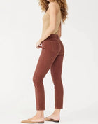 DL1961 Mara Straight Mid Rise Instasculpt Ankle - Copper