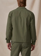 Velvet by Graham & Spencer Alton Poplin Zip-Up Jacket - Olive