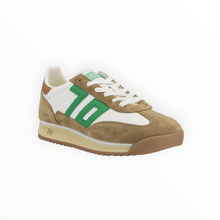 Back 70 Jogger Sneaker - White/Camel/Green