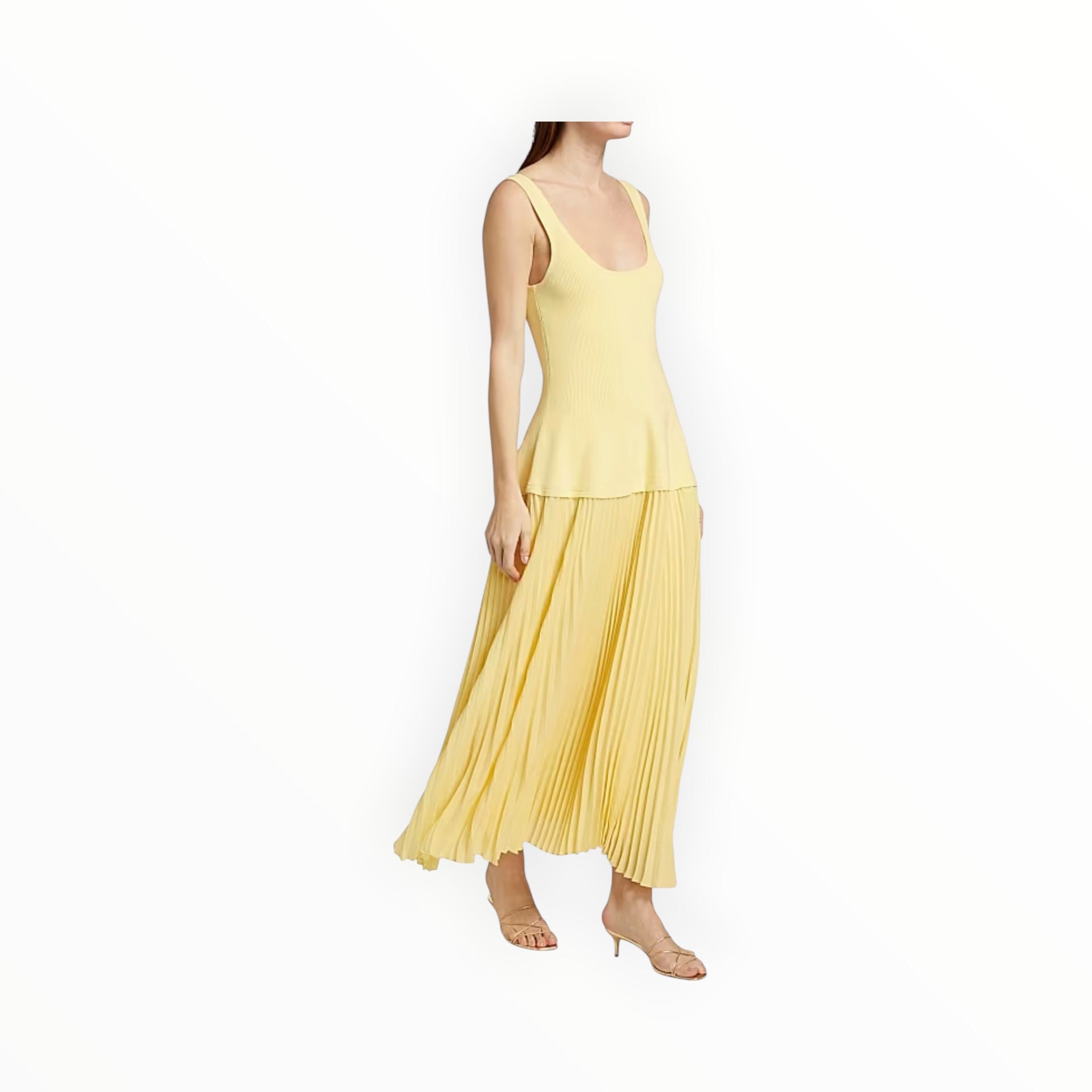 SIMKHAI Allana Dress - Buttercream