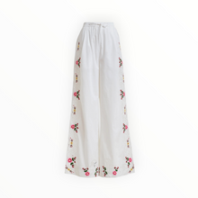 Essentiel Antwerp Janai Embroidered Pants - White