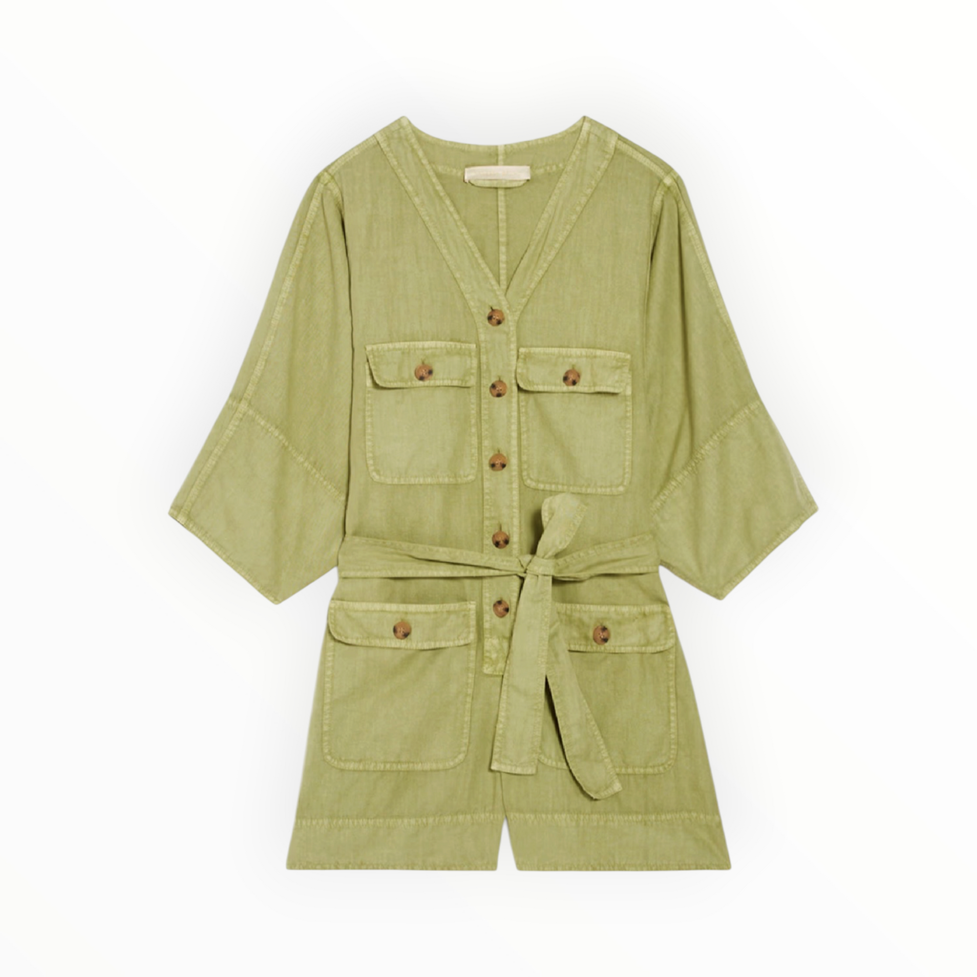 Vanessa Bruno Combishort Chaina - Willow Green