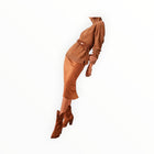 Brochu Walker Hallie Vegan Suede Slip Skirt - Camel