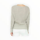 Elaine Kim Cotton Waffle Knit Ramsey Sweater - Pumice