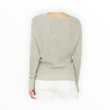 Elaine Kim Cotton Waffle Knit Ramsey Sweater - Pumice