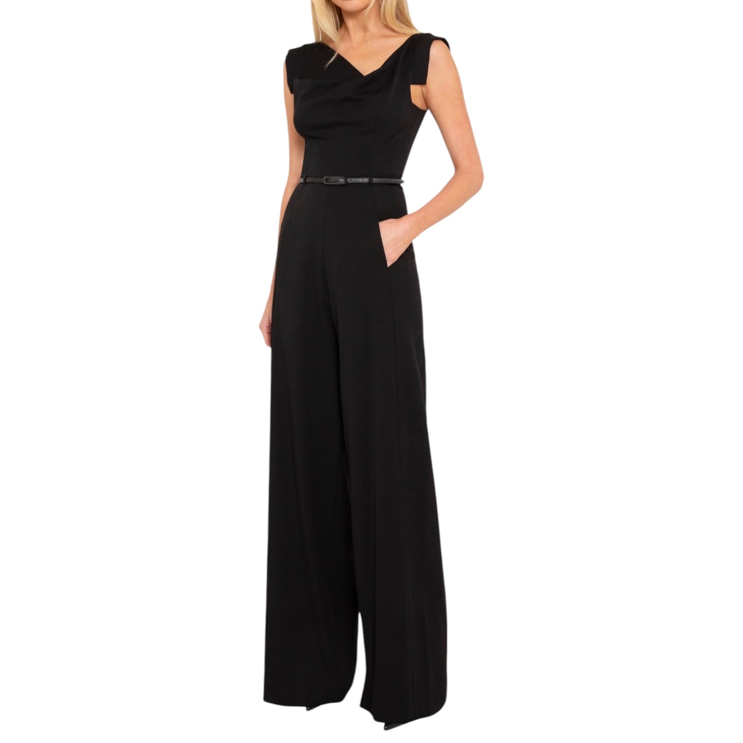 Black Orchid Classic Jackie O Jumpsuit - Black