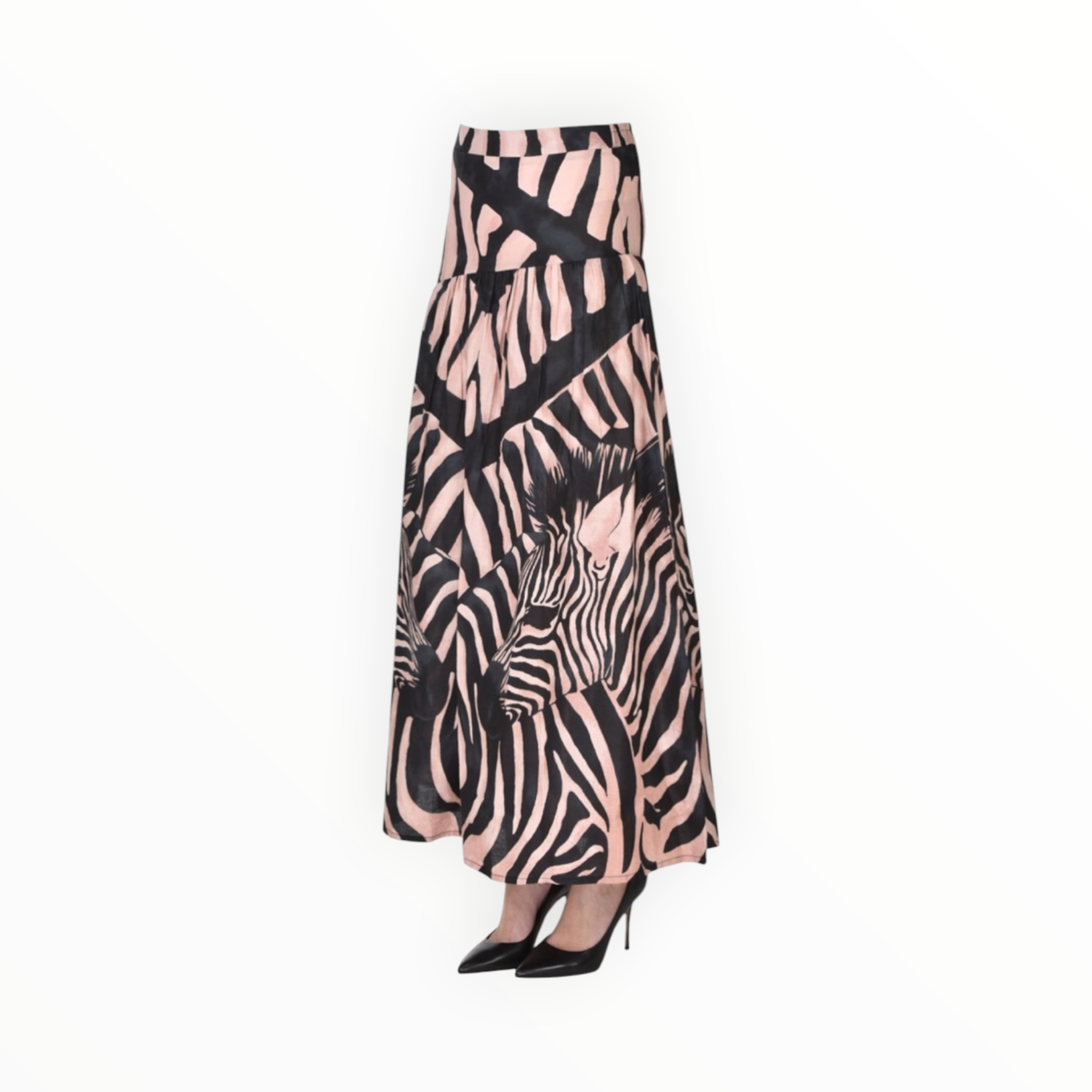Connor & Blake Pamela Skirt - Crazy Zebra Pink