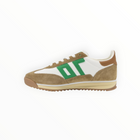 Back 70 Jogger Sneaker - White/Camel/Green