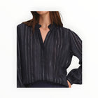 Velvet by Graham & Spencer Cynthia Blouse - Navy