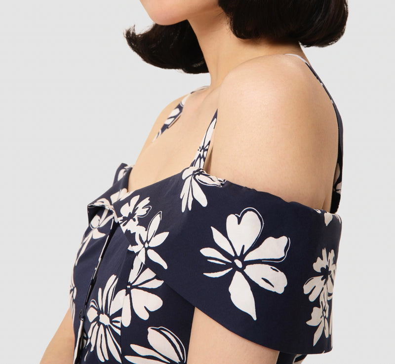 Tara Jarmon Raquelita Dress - Midnight Blue