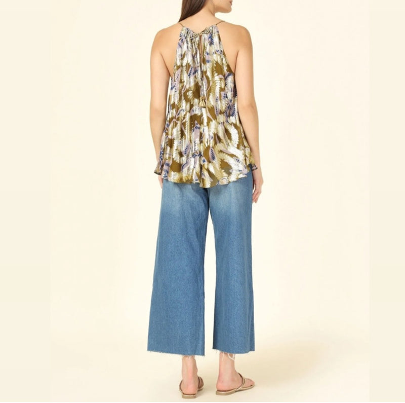 Omika Catalina Blouse - Lia Artichoke