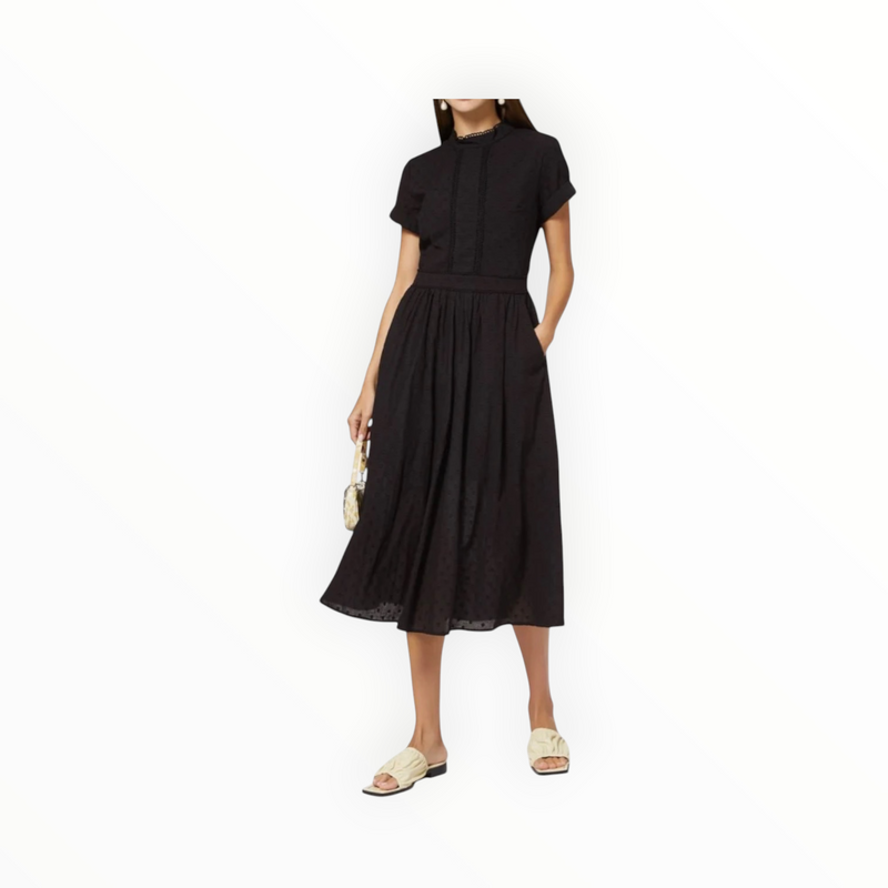 We Are Kindred Lola High Neck Dress - Black