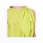 Psophía Cotton Bow Top - Lemon