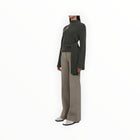 Jonathan Simkhai Kassandra Bootcut Pant - Olivine