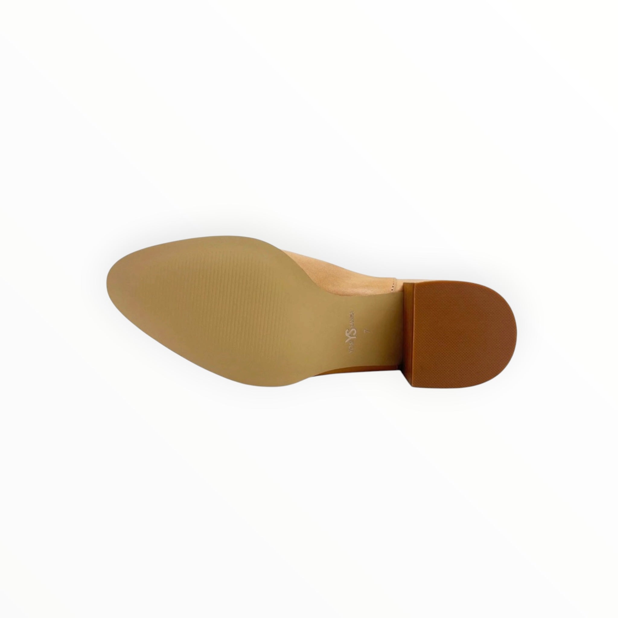 Yosi Samra Melissa Chelsea Leather Boot - Tan